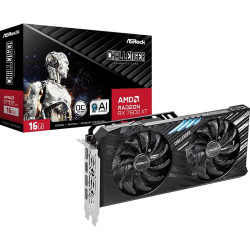 Asrock Amd Radeon RX 7600 XT Challenger Overclocked Dual Fan 16Gb Gddr6 Pcie 4.0 Graphics Card